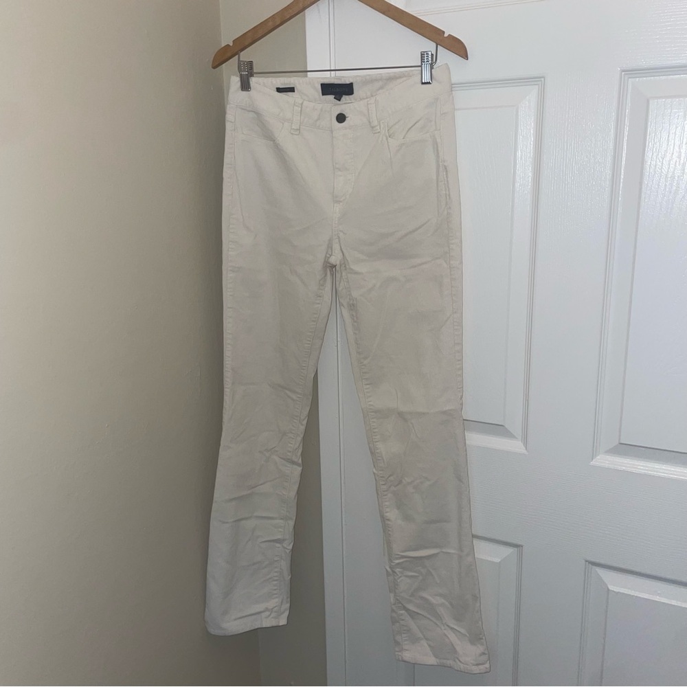 Talbots White Corduroy Pants
